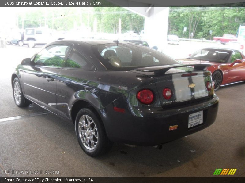 Slate Metallic / Gray 2009 Chevrolet Cobalt LS Coupe