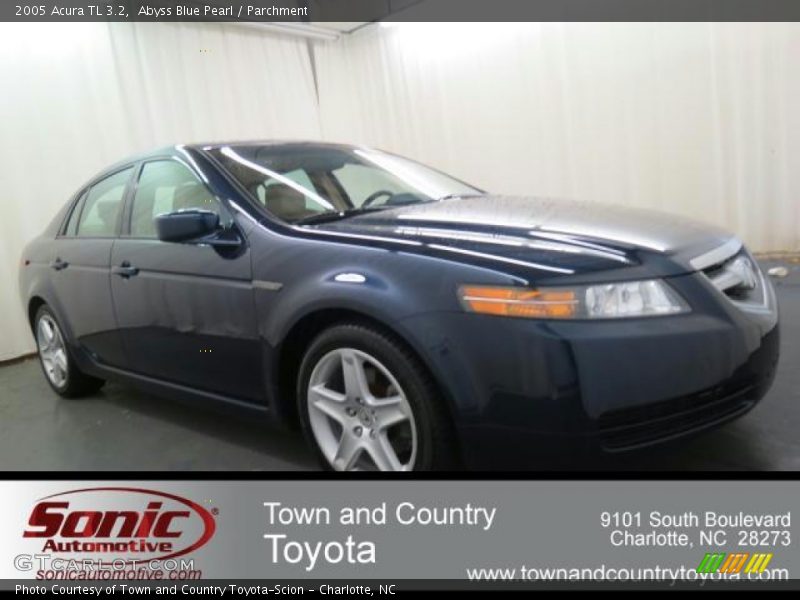 Abyss Blue Pearl / Parchment 2005 Acura TL 3.2