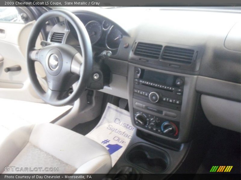 Slate Metallic / Gray 2009 Chevrolet Cobalt LS Coupe