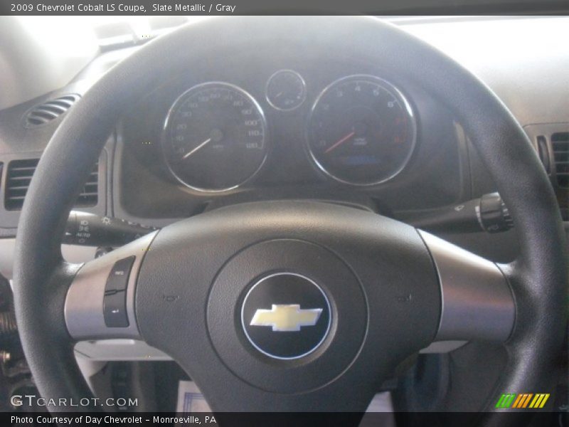 Slate Metallic / Gray 2009 Chevrolet Cobalt LS Coupe