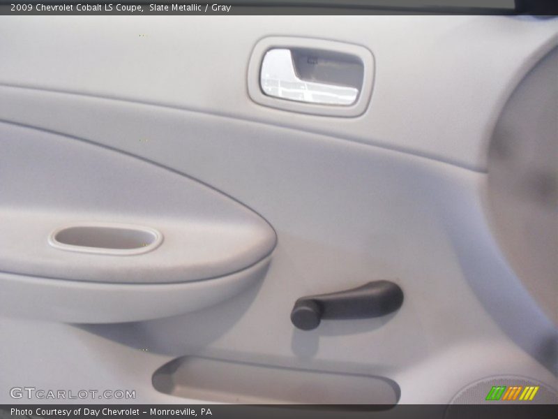 Slate Metallic / Gray 2009 Chevrolet Cobalt LS Coupe