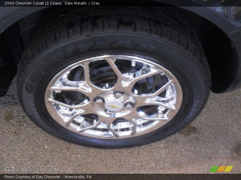 Slate Metallic / Gray 2009 Chevrolet Cobalt LS Coupe