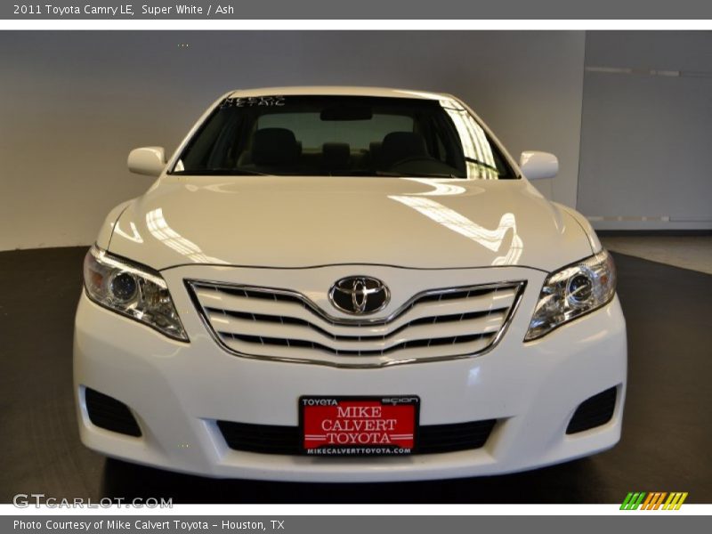 Super White / Ash 2011 Toyota Camry LE