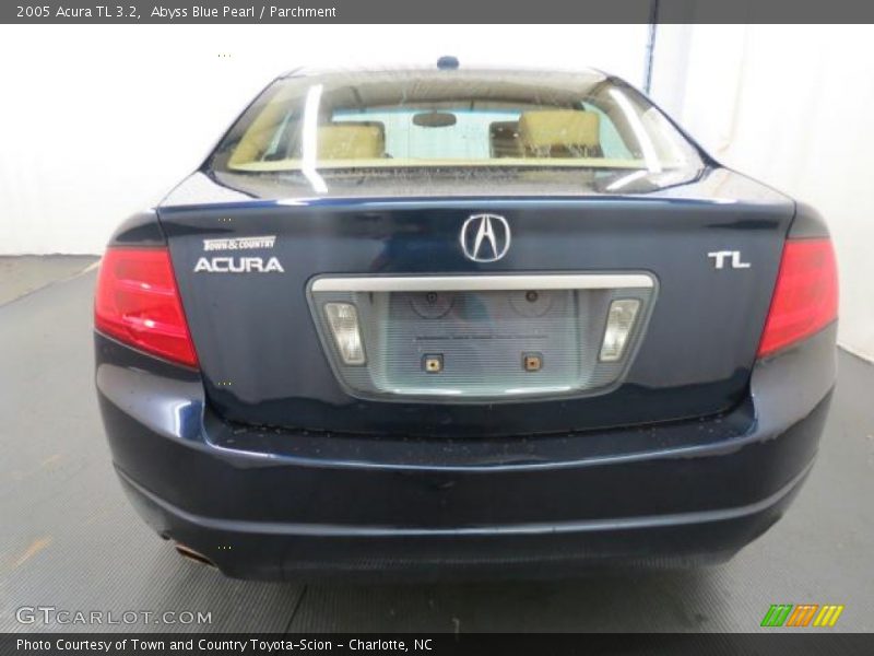 Abyss Blue Pearl / Parchment 2005 Acura TL 3.2