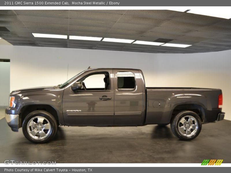 Mocha Steel Metallic / Ebony 2011 GMC Sierra 1500 Extended Cab