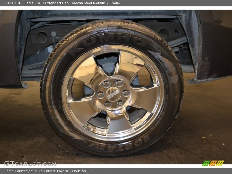 Mocha Steel Metallic / Ebony 2011 GMC Sierra 1500 Extended Cab