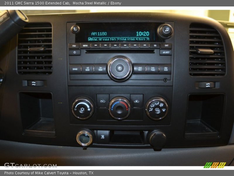 Mocha Steel Metallic / Ebony 2011 GMC Sierra 1500 Extended Cab