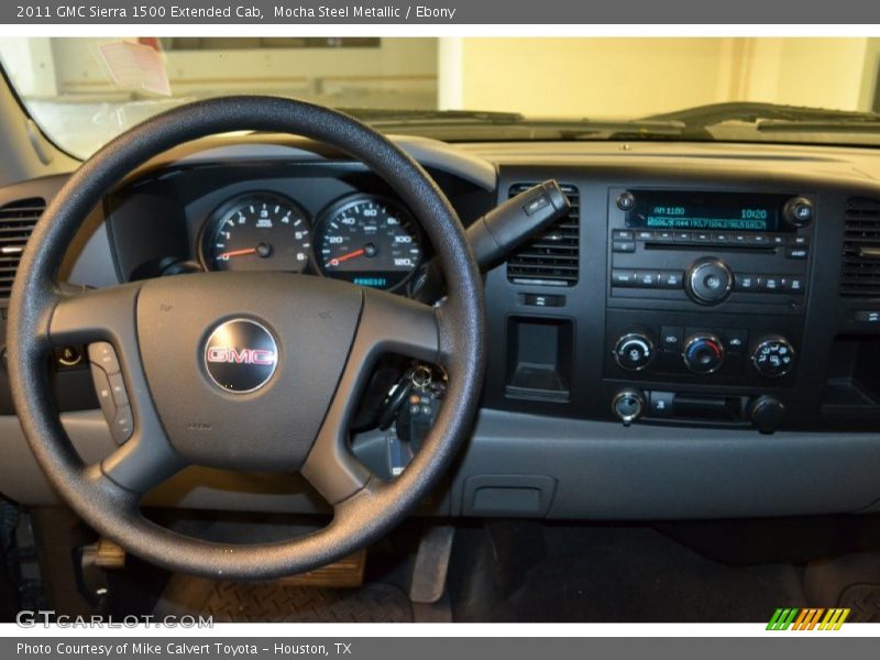 Mocha Steel Metallic / Ebony 2011 GMC Sierra 1500 Extended Cab