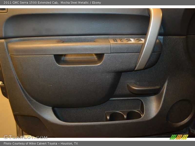 Mocha Steel Metallic / Ebony 2011 GMC Sierra 1500 Extended Cab