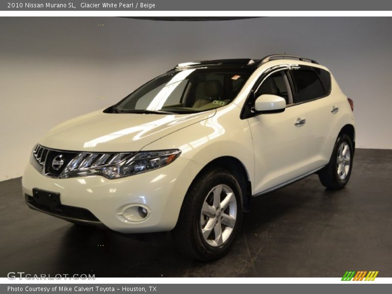 Glacier White Pearl / Beige 2010 Nissan Murano SL