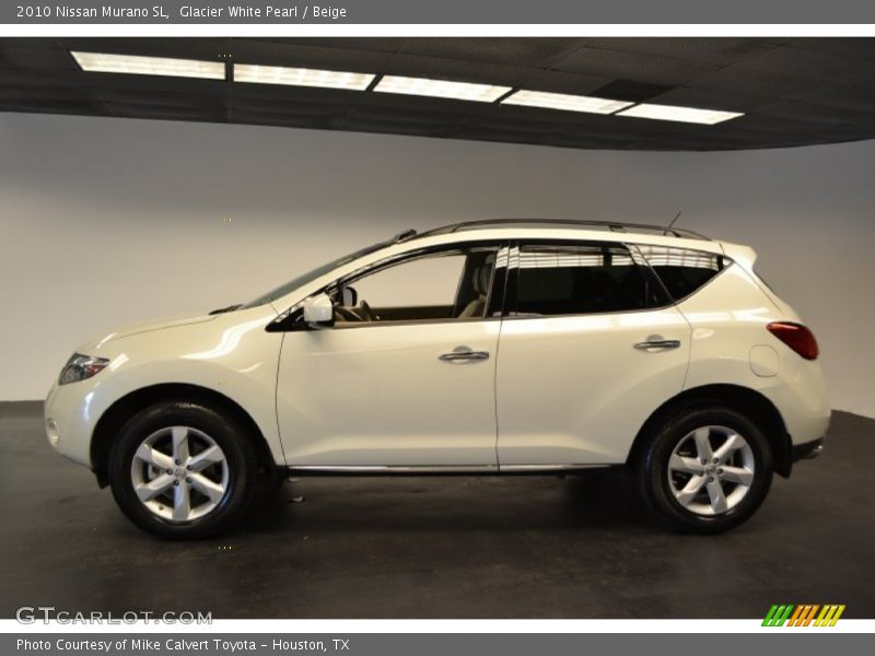 Glacier White Pearl / Beige 2010 Nissan Murano SL