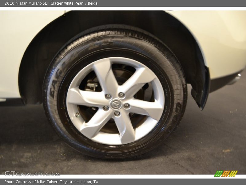 Glacier White Pearl / Beige 2010 Nissan Murano SL