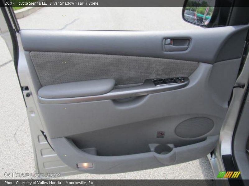 Silver Shadow Pearl / Stone 2007 Toyota Sienna LE