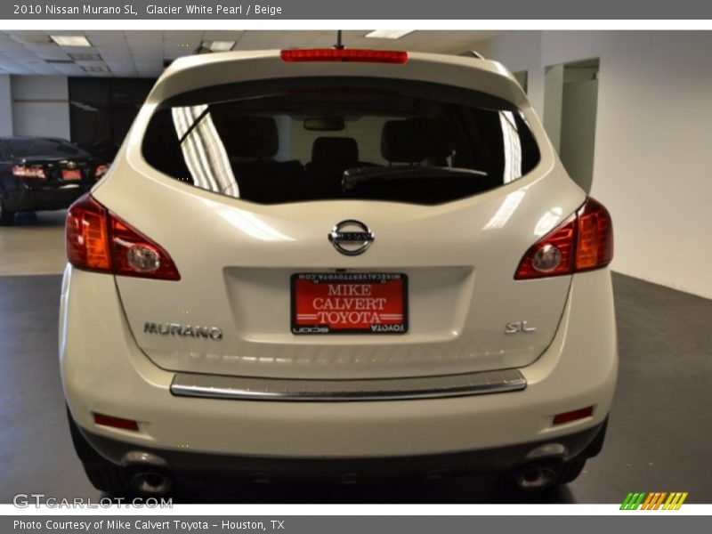 Glacier White Pearl / Beige 2010 Nissan Murano SL