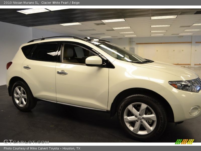 Glacier White Pearl / Beige 2010 Nissan Murano SL