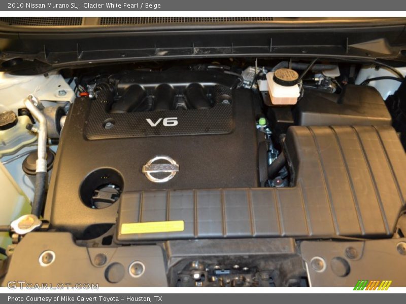 Glacier White Pearl / Beige 2010 Nissan Murano SL