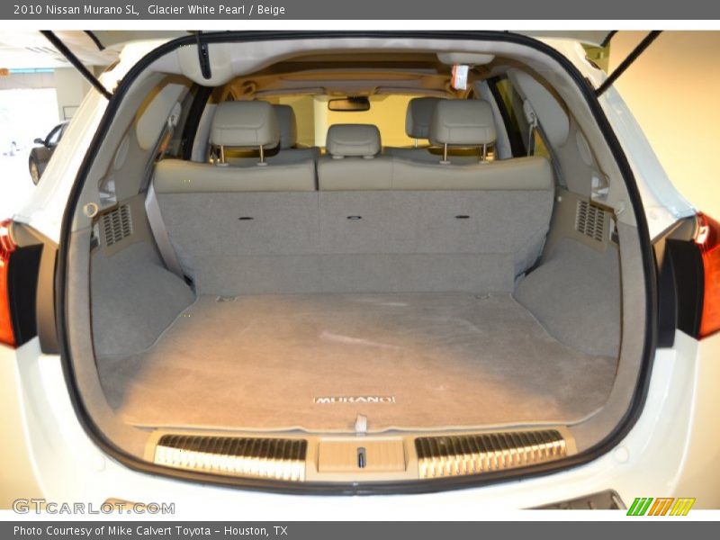 Glacier White Pearl / Beige 2010 Nissan Murano SL