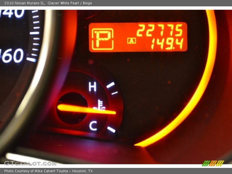 Glacier White Pearl / Beige 2010 Nissan Murano SL