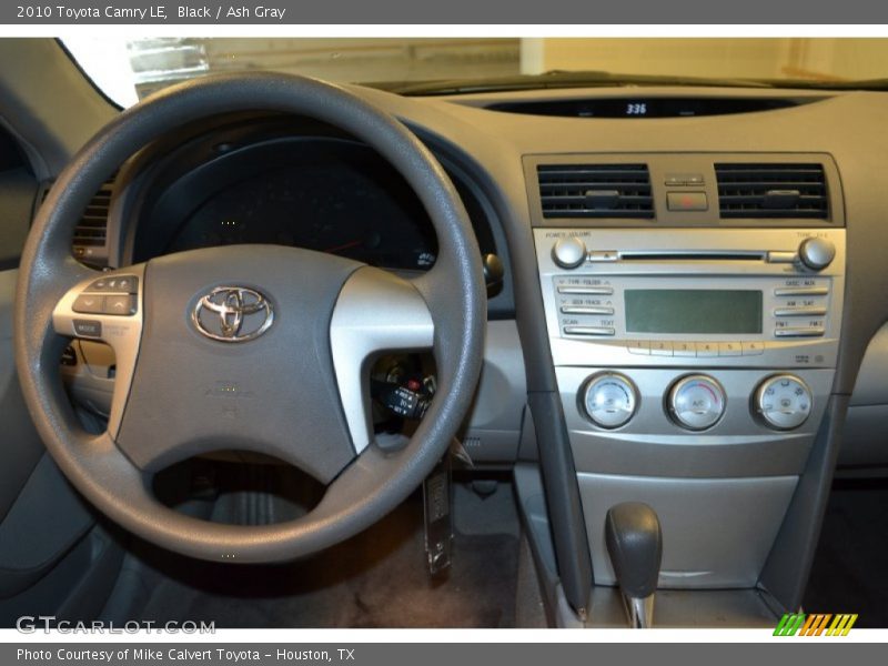 Black / Ash Gray 2010 Toyota Camry LE