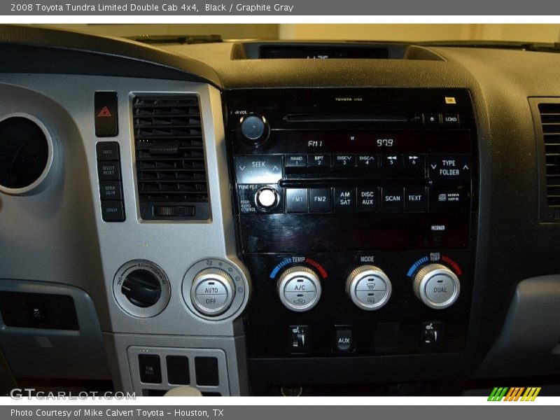 Black / Graphite Gray 2008 Toyota Tundra Limited Double Cab 4x4