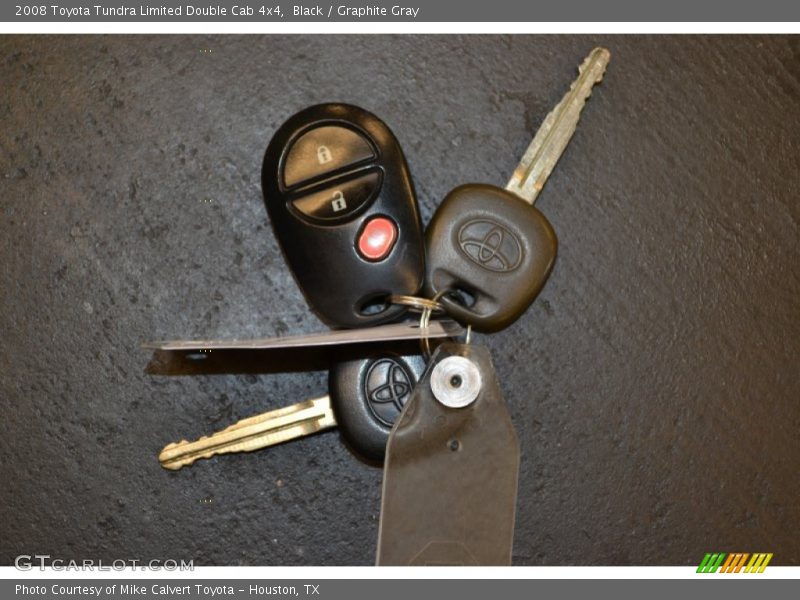 Black / Graphite Gray 2008 Toyota Tundra Limited Double Cab 4x4