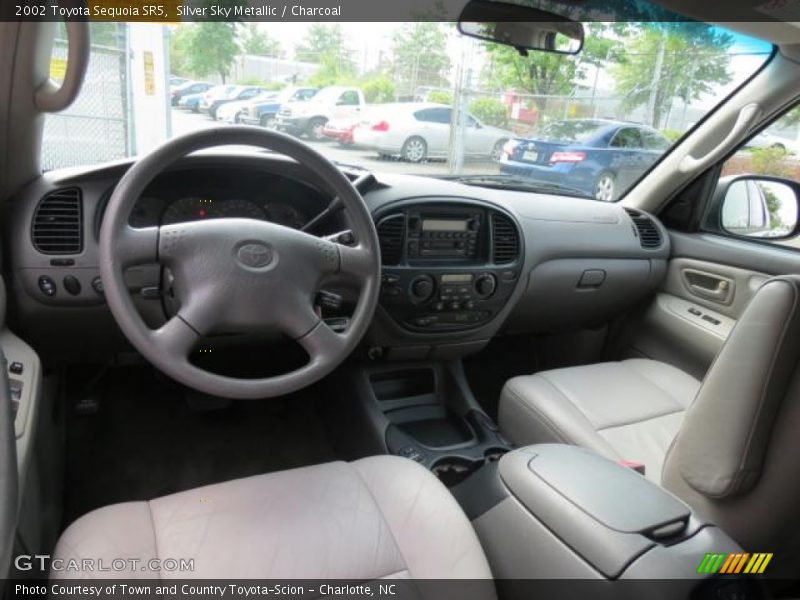 Silver Sky Metallic / Charcoal 2002 Toyota Sequoia SR5