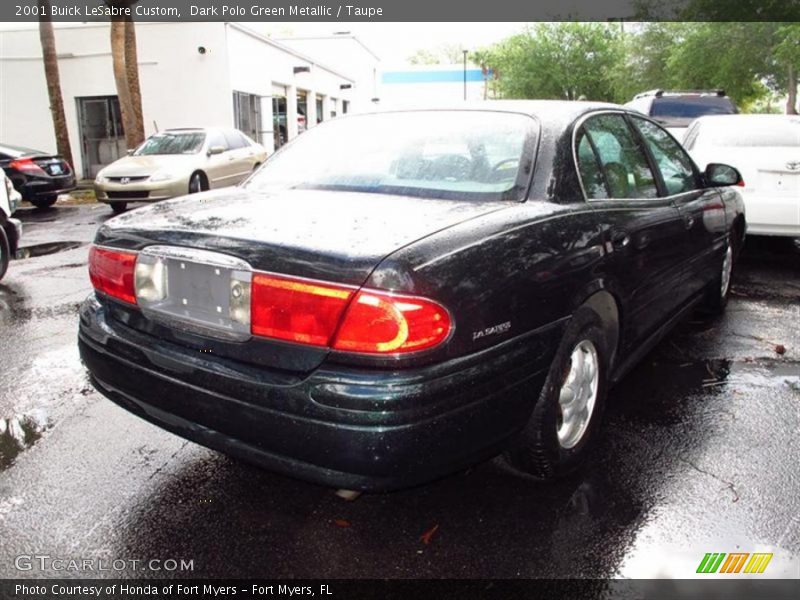 Dark Polo Green Metallic / Taupe 2001 Buick LeSabre Custom