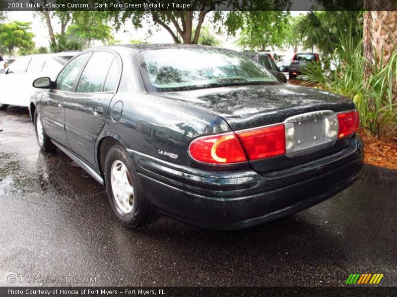 Dark Polo Green Metallic / Taupe 2001 Buick LeSabre Custom