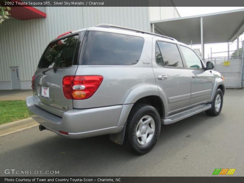 Silver Sky Metallic / Charcoal 2002 Toyota Sequoia SR5
