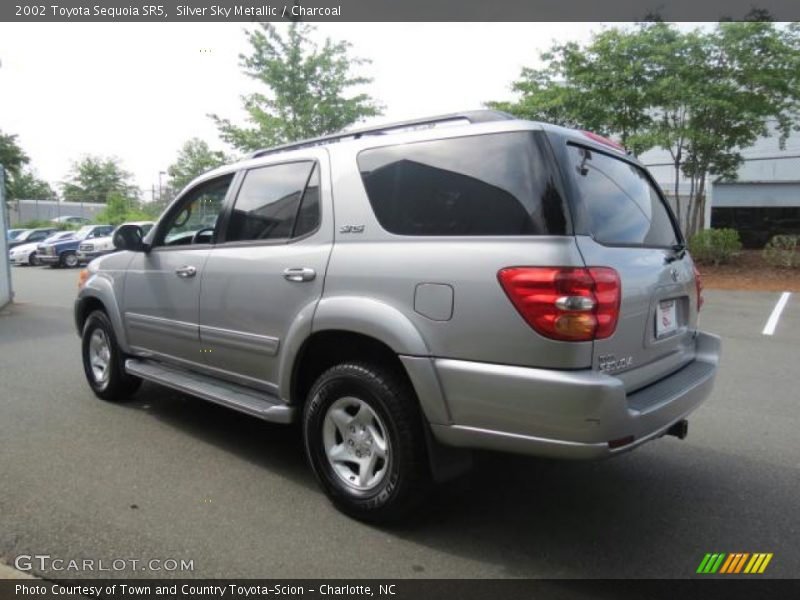 Silver Sky Metallic / Charcoal 2002 Toyota Sequoia SR5