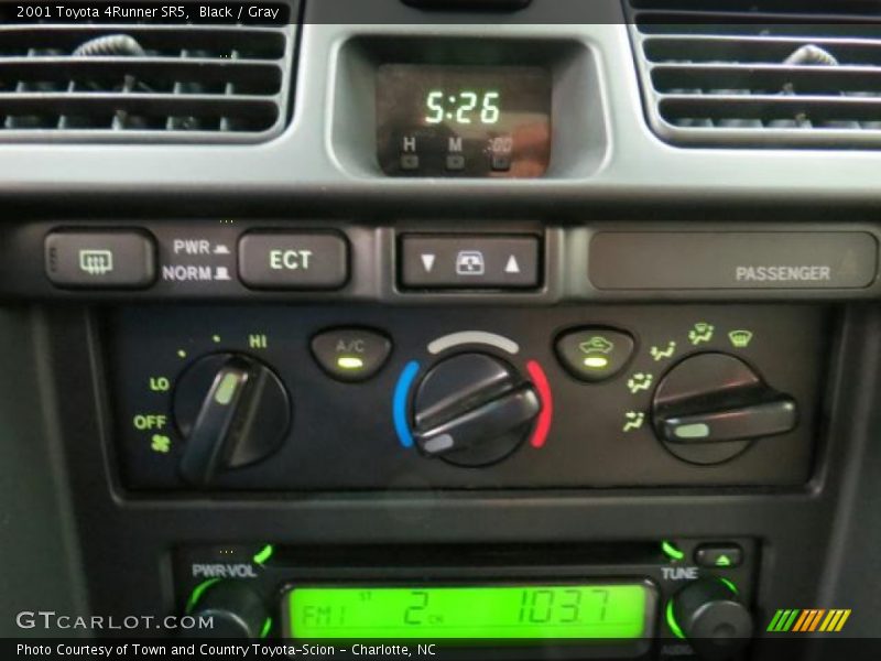 Black / Gray 2001 Toyota 4Runner SR5