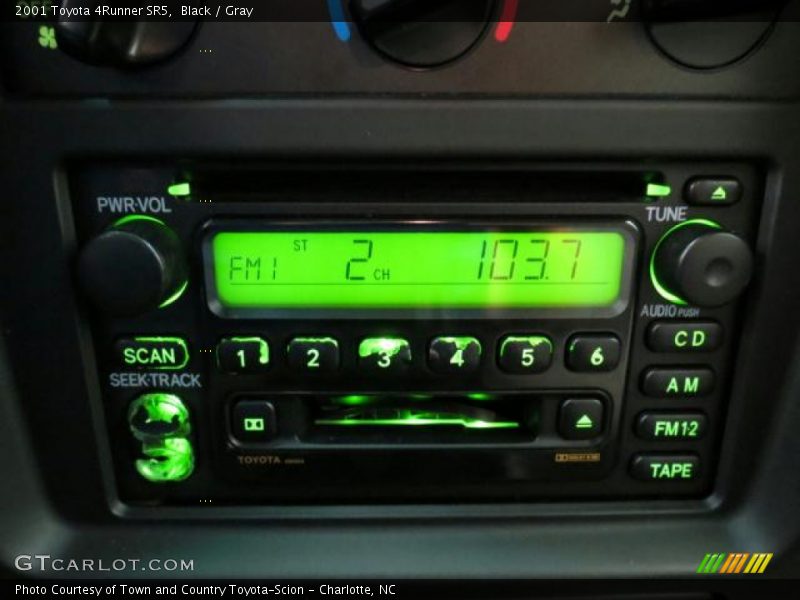 Black / Gray 2001 Toyota 4Runner SR5