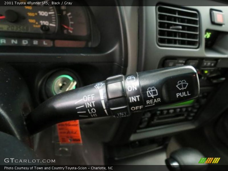 Black / Gray 2001 Toyota 4Runner SR5