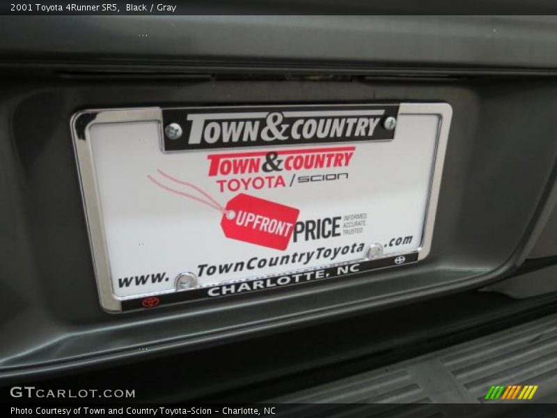 Black / Gray 2001 Toyota 4Runner SR5