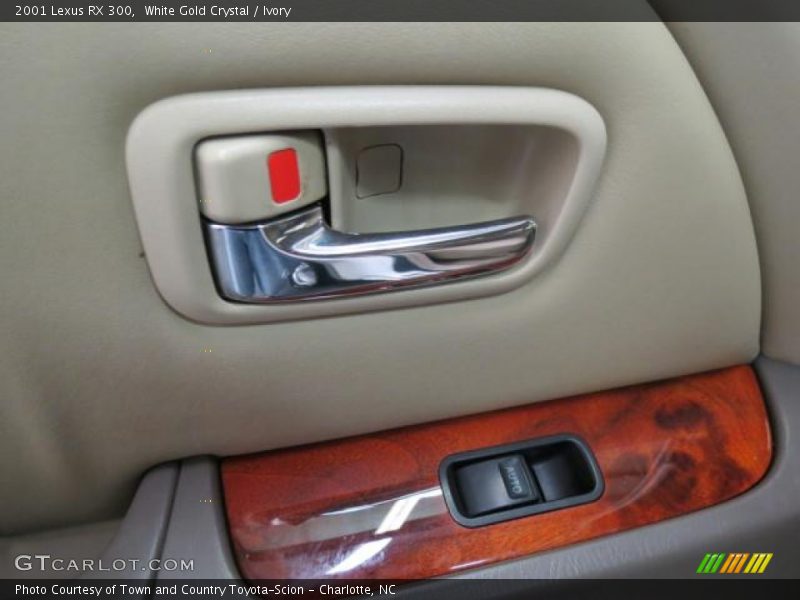 White Gold Crystal / Ivory 2001 Lexus RX 300
