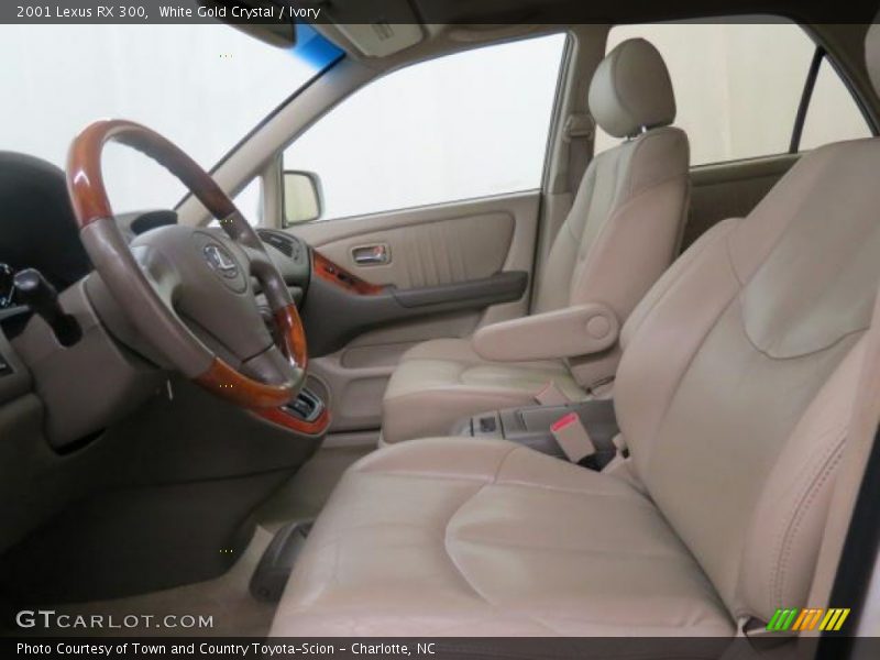 White Gold Crystal / Ivory 2001 Lexus RX 300