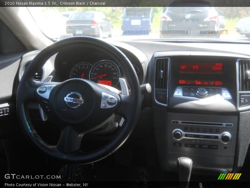 Crimson Black / Charcoal 2010 Nissan Maxima 3.5 SV
