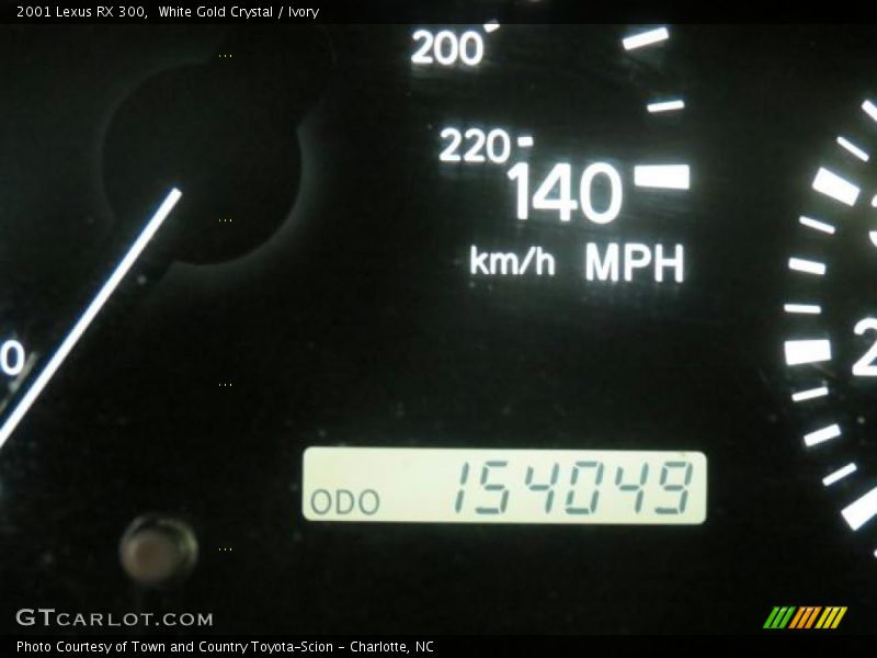 White Gold Crystal / Ivory 2001 Lexus RX 300