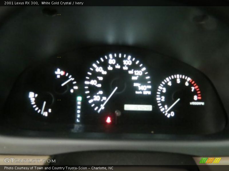 White Gold Crystal / Ivory 2001 Lexus RX 300