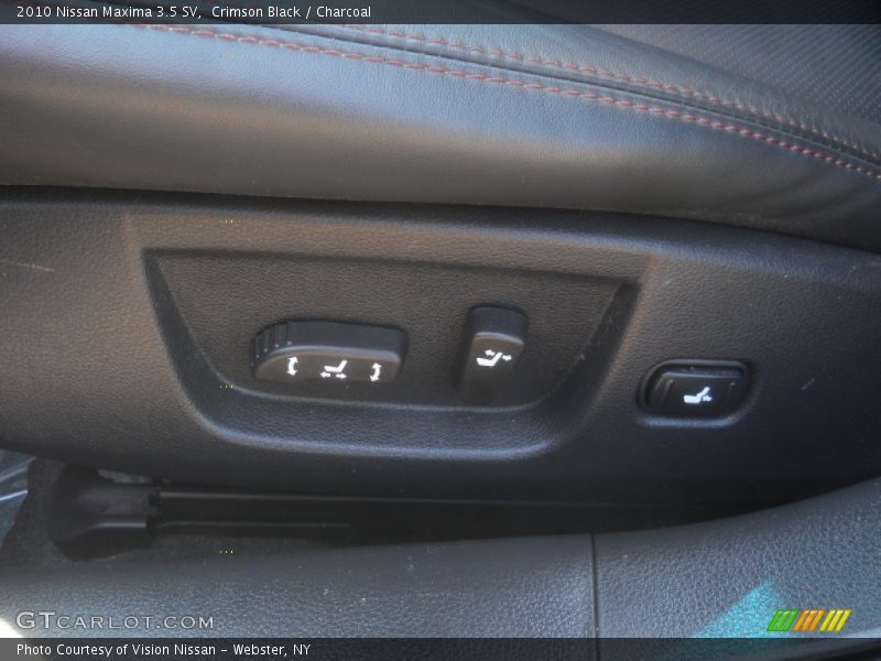 Crimson Black / Charcoal 2010 Nissan Maxima 3.5 SV