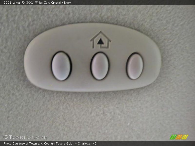 White Gold Crystal / Ivory 2001 Lexus RX 300