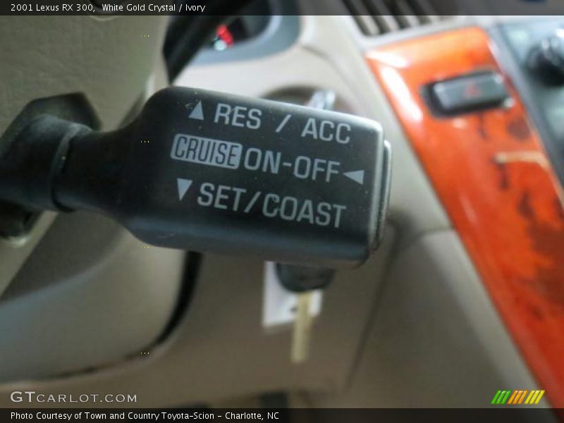 Controls of 2001 RX 300