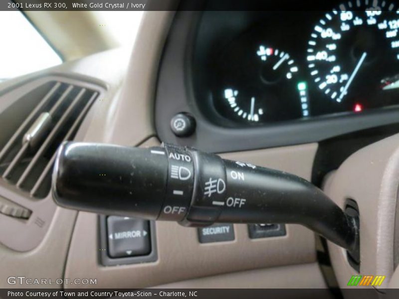 Controls of 2001 RX 300
