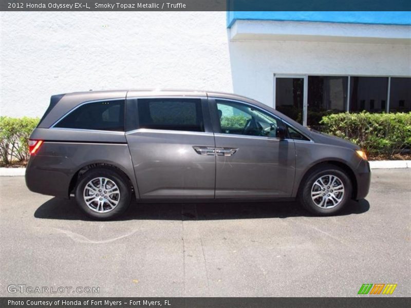 Smoky Topaz Metallic / Truffle 2012 Honda Odyssey EX-L