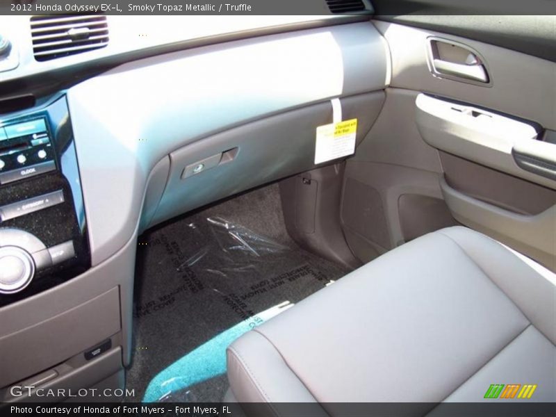 Smoky Topaz Metallic / Truffle 2012 Honda Odyssey EX-L