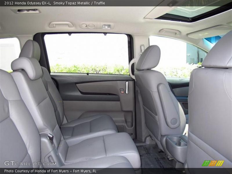 Smoky Topaz Metallic / Truffle 2012 Honda Odyssey EX-L