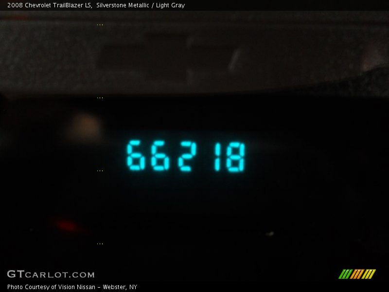 Silverstone Metallic / Light Gray 2008 Chevrolet TrailBlazer LS