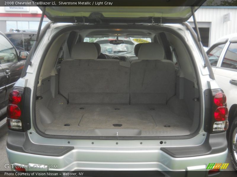Silverstone Metallic / Light Gray 2008 Chevrolet TrailBlazer LS