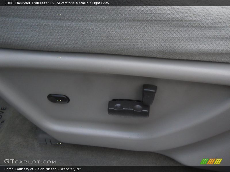 Silverstone Metallic / Light Gray 2008 Chevrolet TrailBlazer LS