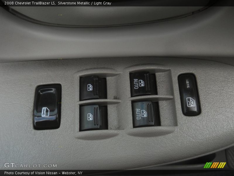 Silverstone Metallic / Light Gray 2008 Chevrolet TrailBlazer LS